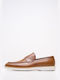 Boss Shoes Men's Leather Moccasins Tabac Brown