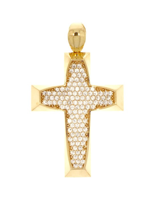 Senzio Belibasakis Women's Gold Cross 14K