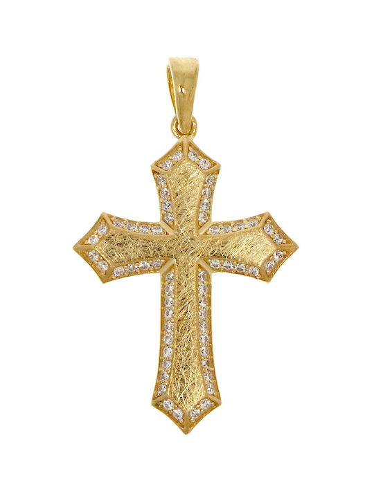 Senzio Belibasakis Damen Gold Kreuz 14K