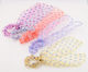Shura Fabric Organza Organza Polka Dots -blue