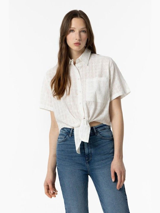 Tiffosi Women's Long Sleeve Shirt White