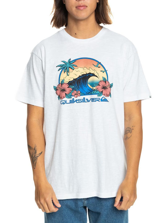 Quiksilver Bluza Bărbătească Albă