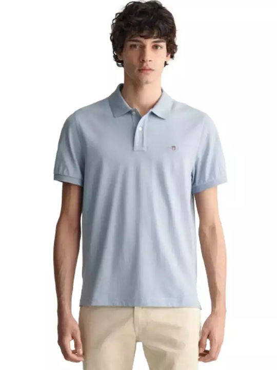 Gant Herren Shirt Polo Ice Blue