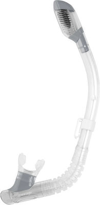 CressiSub Snorkel Transparent with Silicone Mouthpiece