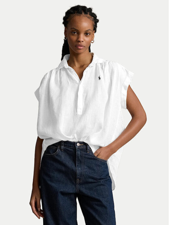 Ralph Lauren Women's Long Sleeve Shirt White