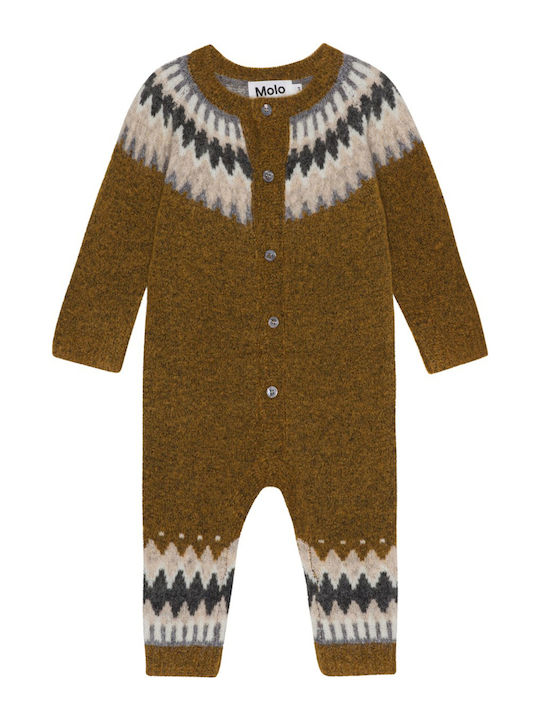 Molo Baby Bodysuit Set Brown