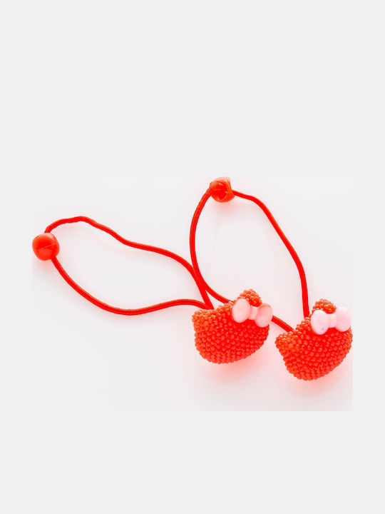 Elastic Copii Kitty Roșu