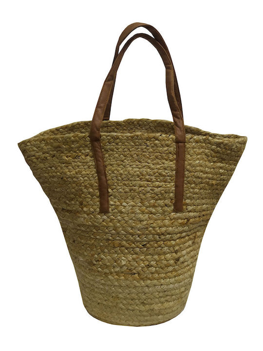 Le Blanc Stoff Strandtasche Beige Le Blanc Stoff Strandtasche Beige