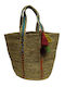 Le Blanc Stoff Strandtasche Beige