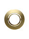 Obiettivo Round Metallic Frame for Spot GU10 Gold 1pcs