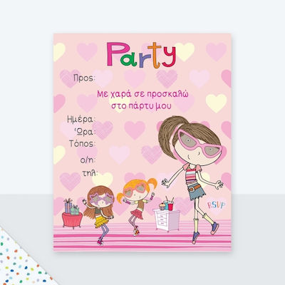 Fun Creations Invitations 6pcs PR112