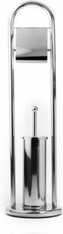 Tema Tema Inox Silver Bathroom Accessory Set 2 Pieces