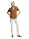Beatrice Damenjeans Off White