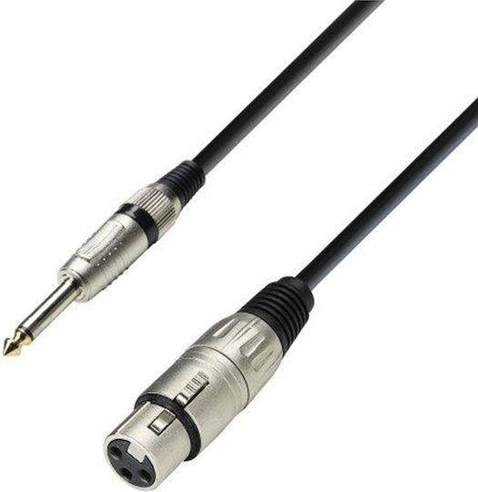 Adam Hall Cable XLR male - 6.3mm male Πολύχρωμο 10m K3MFP1000
