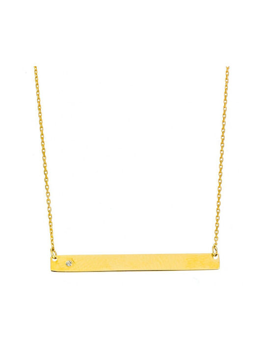 Gold Necklace Km250 9 Carats