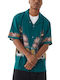 HUF Men's Shirt Short Sleeve Green