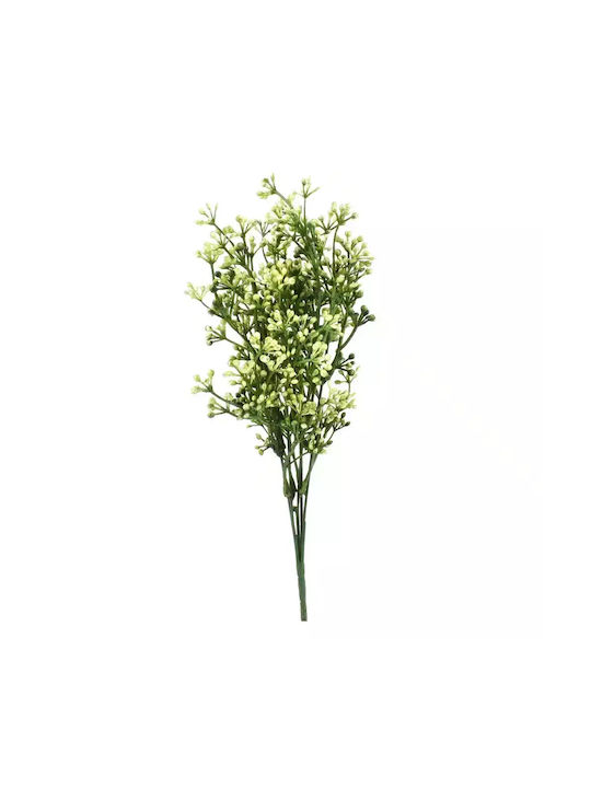 Ramură Decorativă Artificială White 35cm 1buc