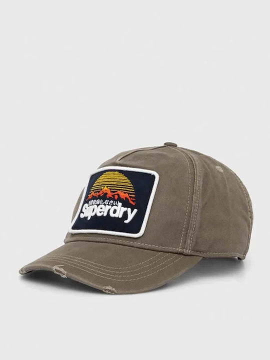 Superdry Jockey mit Netz Grün