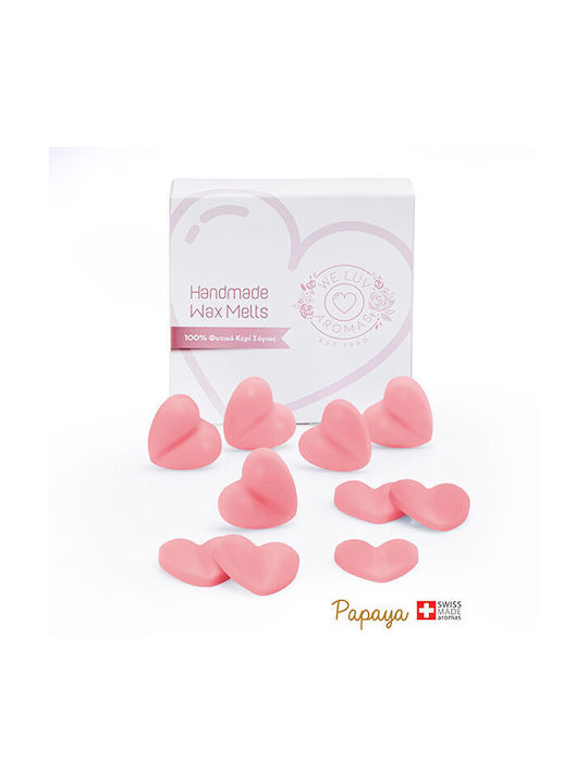We Luv Aromas Σετ Αρωματικών Wax Melts με Άρωμα Papaya 701-0002 10τμχ