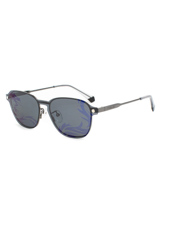 Polaroid Sunglasses with Gray Frame and Gray Polarized Lens PLD6119GCSKJ1
