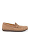 Δερμάτινα Ανδρικά Loafers σε Καφέ Χρώμα