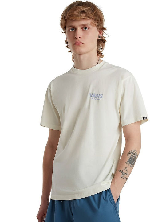 Vans Ανδρικό T-shirt Κοντομάνικο Εκρού
