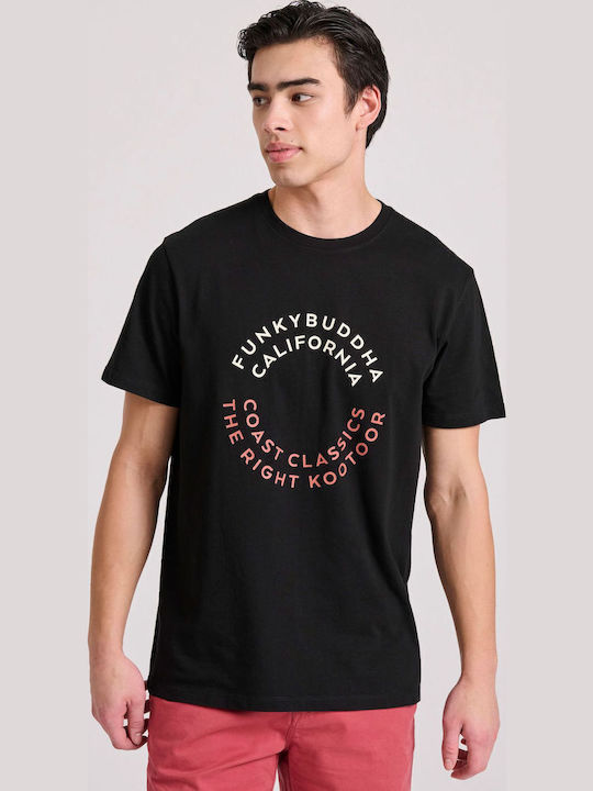 Funky Buddha T-shirt Μαύρο