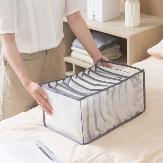 Organizator Pentru Sertare Gri 25x36x20cm Organizator Pentru Sertare Gri 25x36x20cm