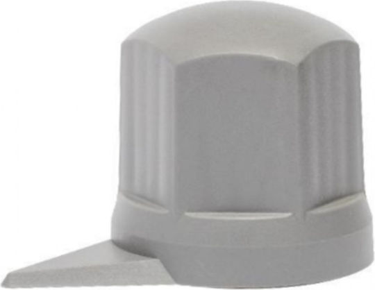 Cargo Caps Lang Silber/Grau mit Index 33mm - 60 Stück.