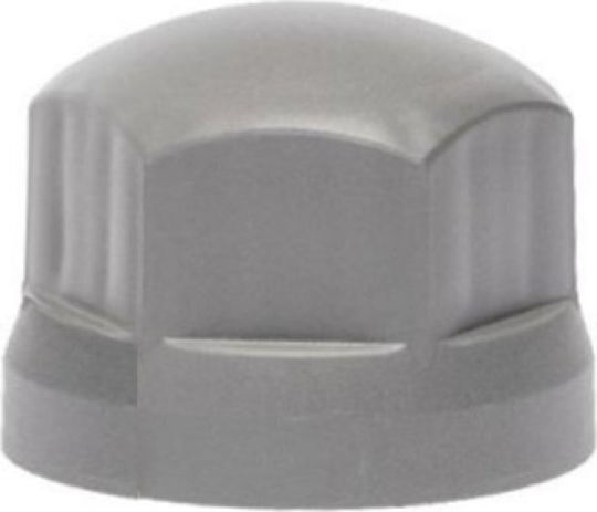 Kurz silber/grau 33mm - 60 Stück.
