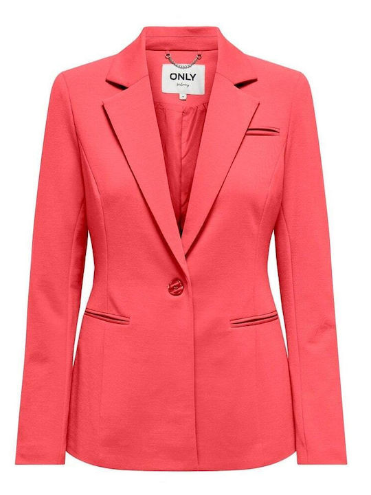 Only Women's Blazer Red