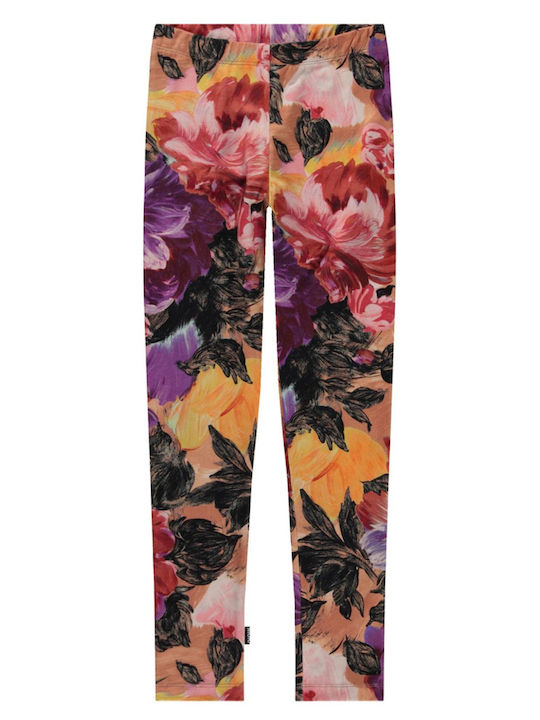 Molo Kids Long Legging Floral Multicolour