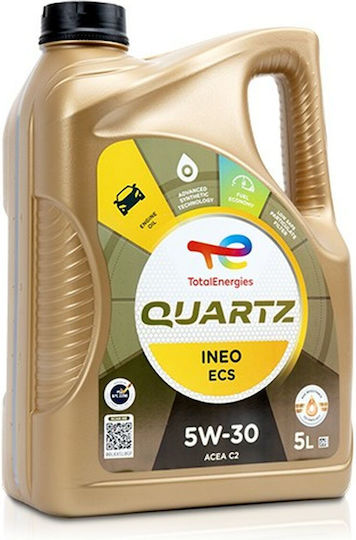 Total Ineo ECS Συνθετικό Λάδι Αυτοκινήτου 5W-30 5lt