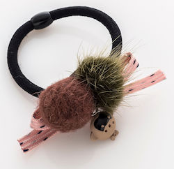 Green Hair Scrunchie 3420-5-Green