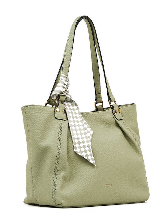 Verde Damen Tasche Schulter Grün