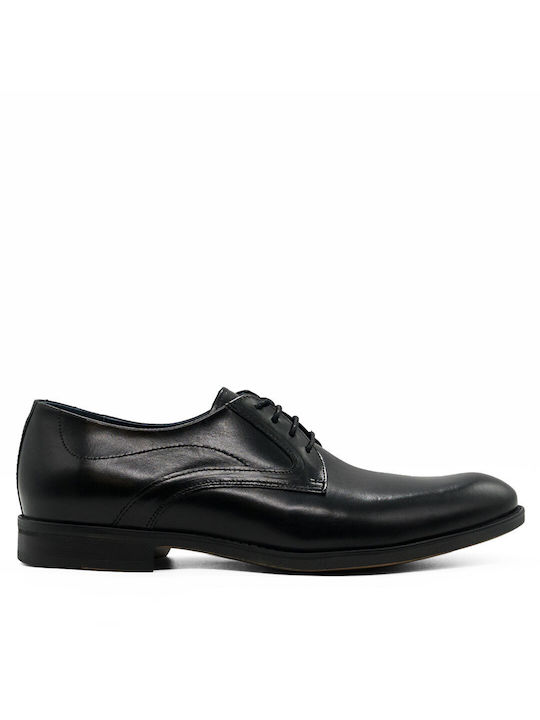 Damiani Leder Herrenschuhe Schwarz