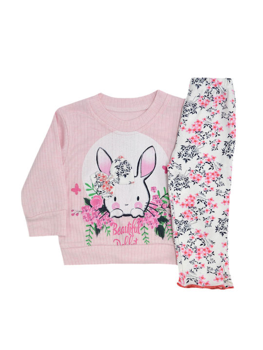 Extan Bebe Kids Pyjamas Pink