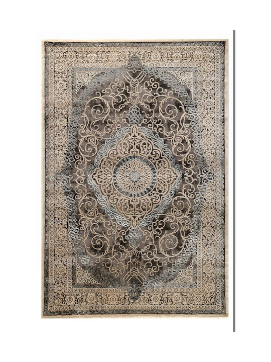 Tzikas Carpets 16954-γκρι Χαλί Ορθογώνιο Γκρι-μπλε