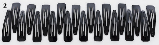 Click Click Metallic Black Metallic В черен цвят 6,5 H (6 броя)