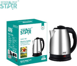 Winstar Winningstar ST-6011 1.8л Електрическа Кана с Мощност 1500W Сребриста