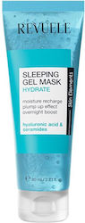 Skin Elements Sleeping Gel Mask - Hydrate, 80 Ml - Blue Skin Elements Sleeping Gel Mask - Hydrate, 80 Ml - Blue