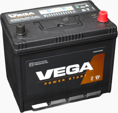 Vega Μπαταρία Αυτοκινήτου με Χωρητικότητα 80Ah