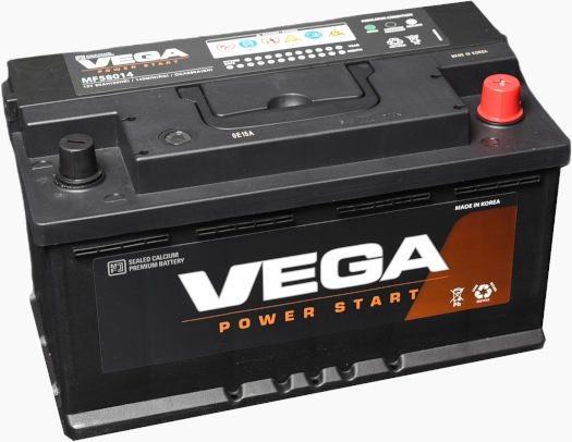 Vega Batterie Auto mit Kapazität 80Ah