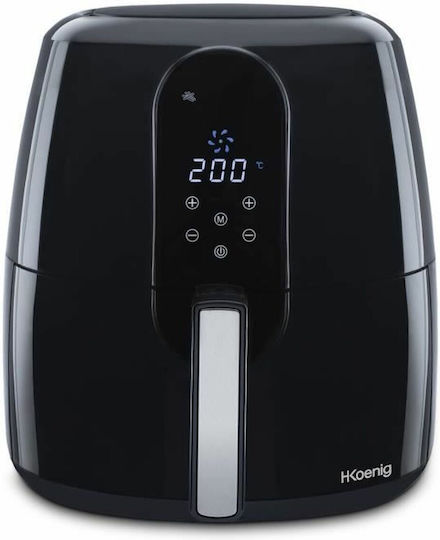 HKoenig Friteuză cu aer 5.5lt Negru FRY820