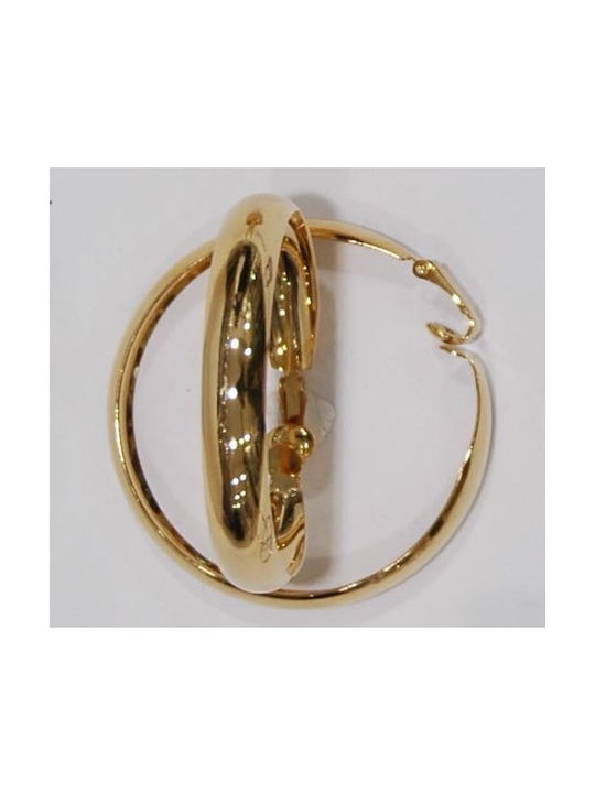 Earrings Metallic gold hoops