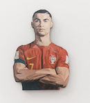 Wooden Decorative Ronaldo