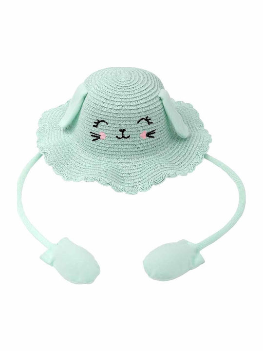 Aquablue Kids' Hat Straw Light Blue
