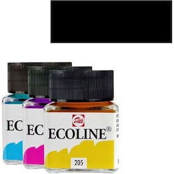 Royal Talens în Culoare Neagră 30ml