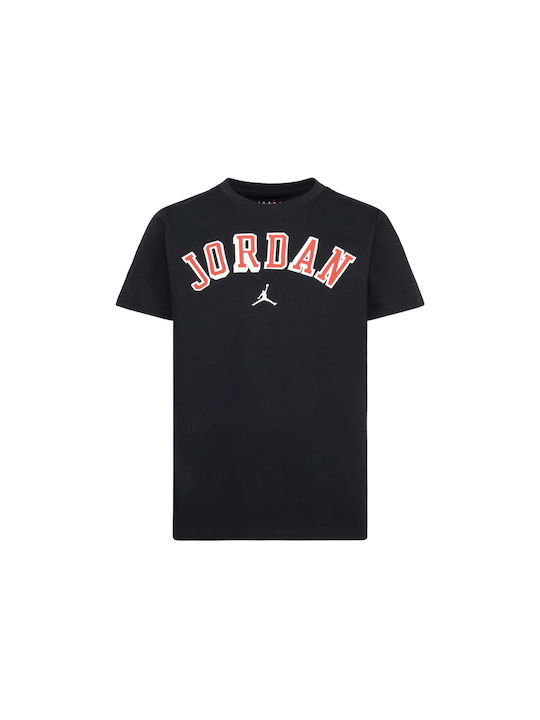 Jordan Flight Παιδικό T-shirt Μαύρο