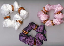 Scrunchie White 7136-White